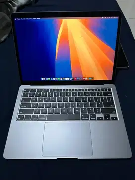 Macbook air retina M1 2020 grey 8/128gb batangan resmi MURAH