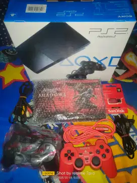 Ps2 slim seri 9 matrix modbo 5.0 lengkap fullset. Sekon ( like new).