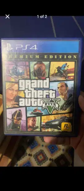 Dijual Kaset GTA V PS4 MULUS