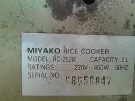 Rice Cooker Classic. . .