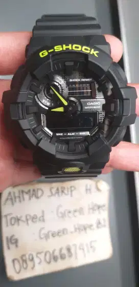 Jam tangan Baby g casio G shock GA 700DC 1ADR original watch pria men