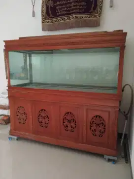 Aquarium kayu jati