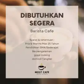 Dibutuhkan Barista