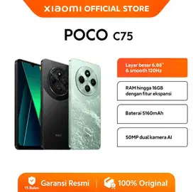 Xiomi poco c75 8/128 baru