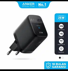 Adaptor anker 25 watt baru