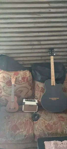 Di jual gitar listrik satu set