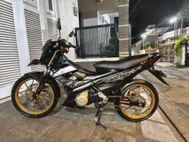 Bissmillah dijual motor Suzuki satria Fu SE 2014 istimewa