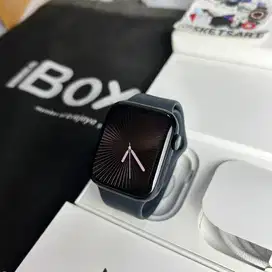 Apple Watch Series 9 45mm iBox Black iwatch Garansi iBox November 2025