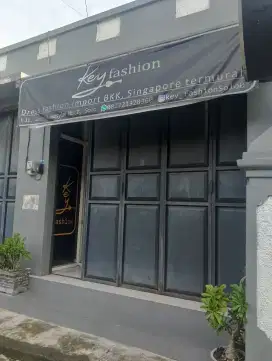 Disewakan los toko ex butik pinggir jalan besar