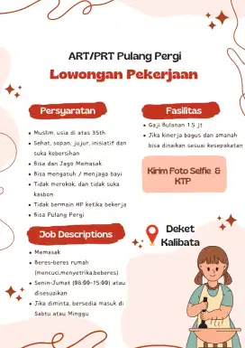 ART/PRT Pulang Pergi (Pancoran Deket Stasiun Kalibata)