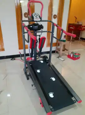 TREADMILL MANUAL 7 FUNGSI TL 004 ALAT FITNESS OLAH RAGA DIRUMAH