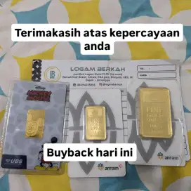 Jual Beli Buyback Antam Emas Batangan Logam Mulia Redmark Perhiasan