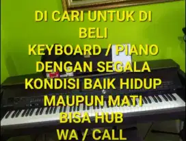 DI BELI ALAT MUSIK BEKAS BAIK HIDUP MAUPUN MATI