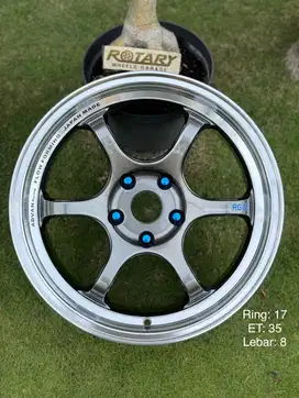 velg advan rgd2 ring17 FF BARU odyssey innova 2KD xtrail civic stream