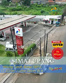 JUAL TANAH BONUS SPBU DI TB SIMATUPANG  JAKARTA SELATAN