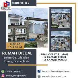 ULEE KARENG RUMAH DIJUAL TIPE 80