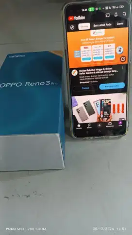 Second Oppo Reno 3 Pro 8/256