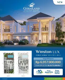 RUMAH MEWAH 2 LANTAI DI CIRTALAND TALLASA CITY KOTA MAKASSAR