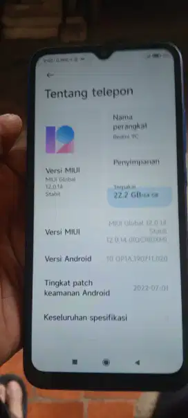 Redmi 9C Ram 4/64