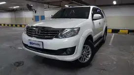 DP Rendah  9JT Toyota Fortuner 2.7 G Bensin-AT 2013 Putih