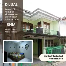 Dijual Rumah Di Komplek Kimia Farma Duren Sawit, Jakarta Timur