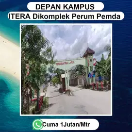 TANAH DEPAN KAMPUS ITERA DALAM KOMPLEK PERUM PEMDA BASIS KOS KOSAN