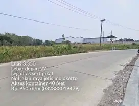 Lahan industri mojokerto dekat exit tol