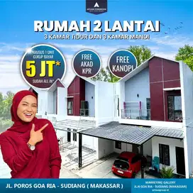 Rumah mewah dekat asrama sudiang dan bandara makassar