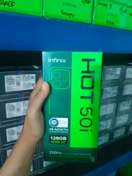 PROMO INFINIX HOT 50I RAM 6+6/128 BARU, SEGEL PABRIK, GARANSI RESMI