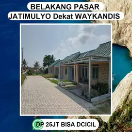 RUMAH JATIMULYO DBELAKANG PASAR DAN POM BENSIN DP MURAH BISA DICICIL