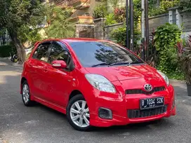 TOYOTA YARIS E AT 2012 MERAH LOW KM FULLSET