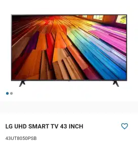 LG UHD SMART TV 43 INCH