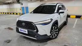 DP Rendah  16JT Toyota Corolla 1.8 Cross Hybrid Bensin-AT 2021 Putih