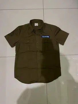 Baju kemeja Alpha industries USA L