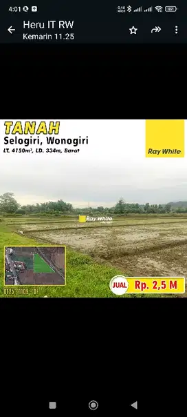 Tanah Selogiri Wonogiri