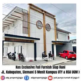 KOS EXCLUSIVE SIAP HUNI FULL FURNISH DI JL KABUPATEN GAMPING SLEMAN