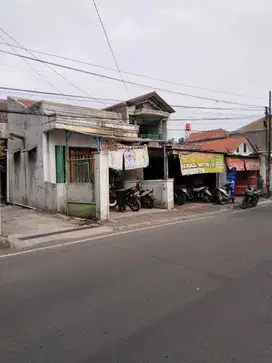 DIJUAL RUMAH BESERTA TANAH KOSONG DI PINGGIR JALAN CIMAHI