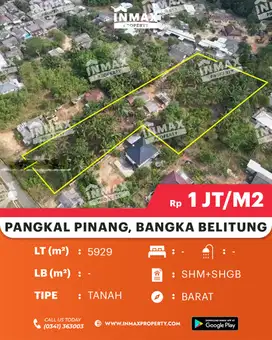 Tanah Murah + Luas Lokasi Strategis Cocok Untuk Usaha + Investasi