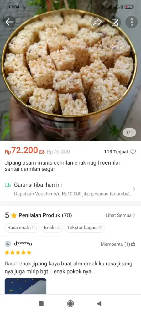 jipang asem manis jadul