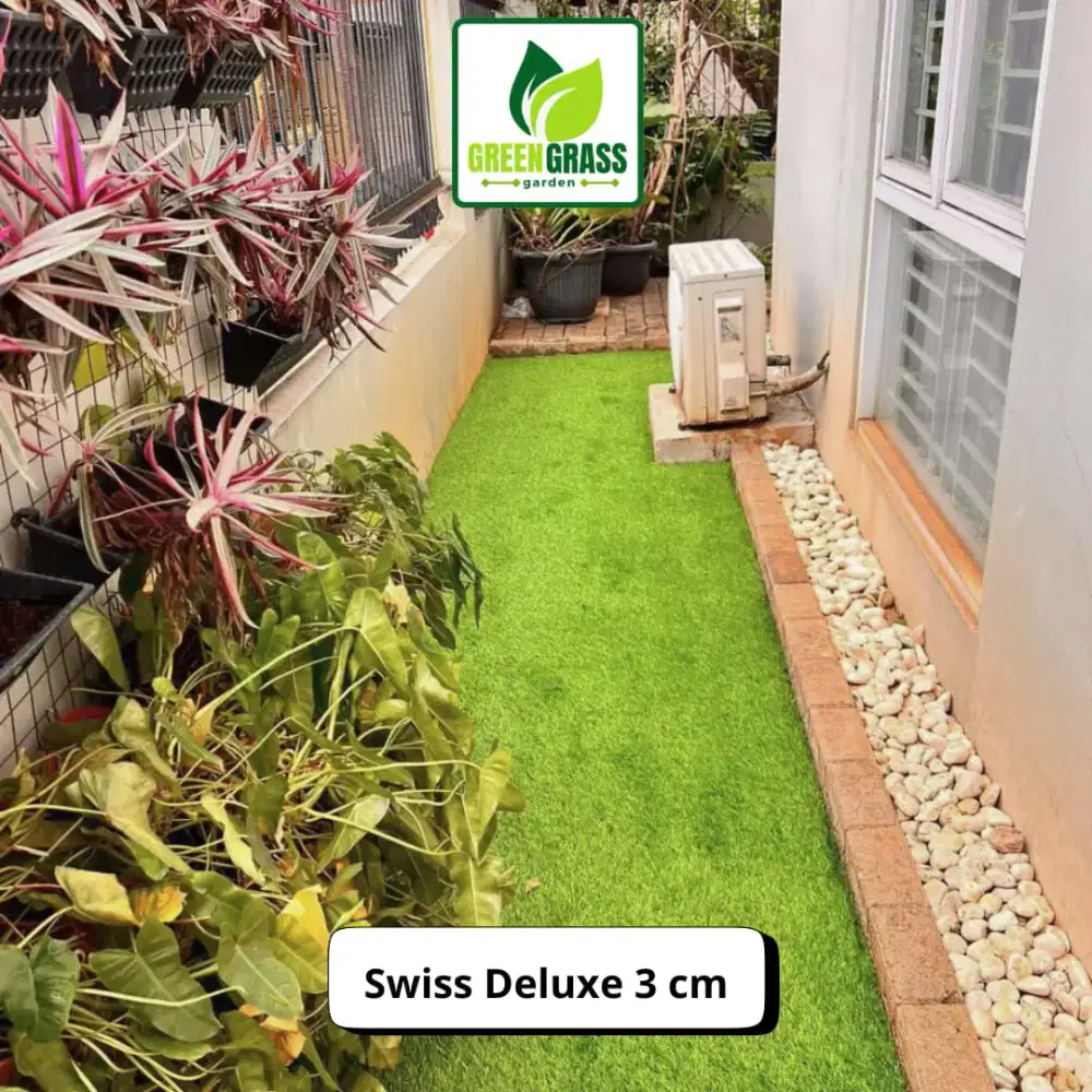 Rumput sintetis untuk outdoor