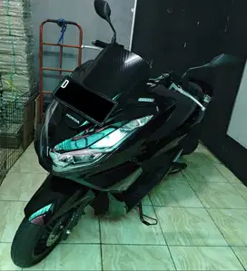 Km 500 ! Honda PCX 160 ABS 2021 Hitam Seperti Baru