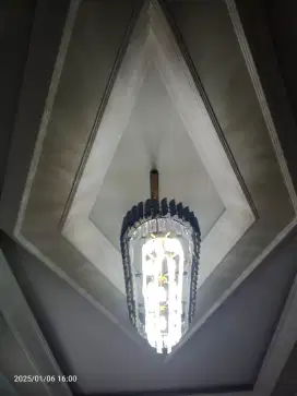 Plafon gypsum dan pvc ada