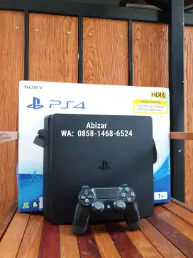 PS4 SLIM 1TB SERI 22 RESMI INDO FULLGAME PS 4