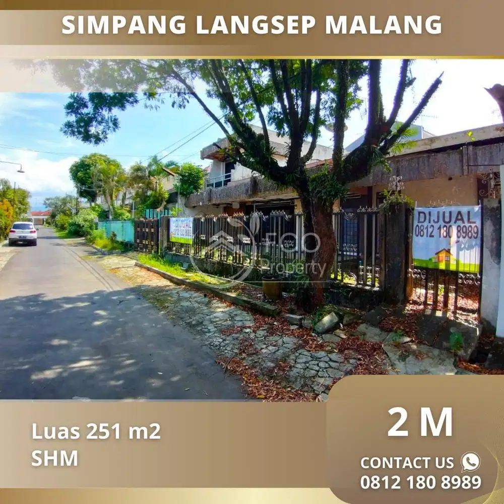 Lokasi Strategis Simpang Langsep Malang Kota