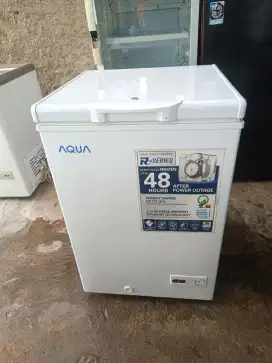 Aqua frezeer box 110 liter mulus ori murah