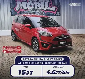 TERMURAH DISC 14JT SIENTA Q FACELIFT MATIC 2019 MODEL 2020 (HOBIMOBIL)