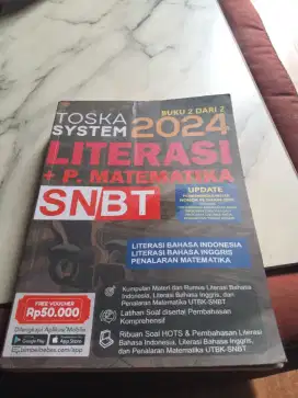 TOSKA SYSTEM LITERASI DAN PENALARAN MATEMATIKA UTBK SNBT 2024