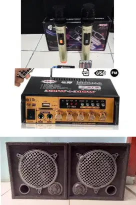 Paket sound karaoke 8 in wireless