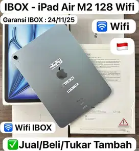 Ipad Air 6 ( M2 ) 128 Gb Blue Ibox Garansi panjang