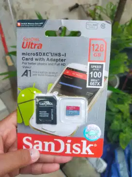 MEMORY CARD SANDISK ULTRA 128GB